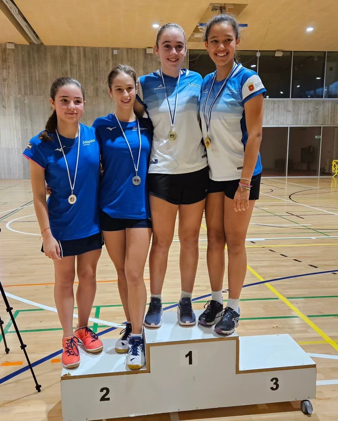 Aluvión de medallas en Alfajarín y San Sebastián